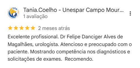 Depoimento Google Dr. Fellipe Magalhães
