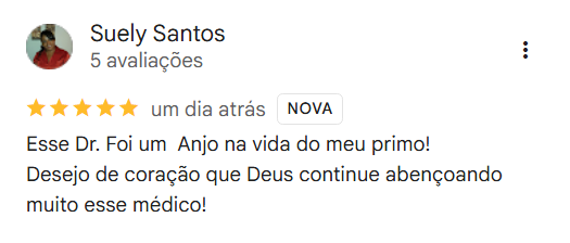 Depoimento Google Dr. Fellipe Magalhães